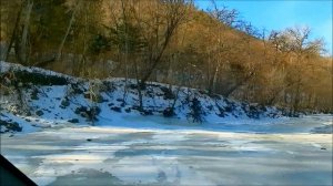 Зимняя поездка на р Милоградовка