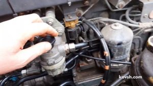 Определение подсоса воздуха и сопротивления в магистрали на Renault Premium 370 11.1 dCi