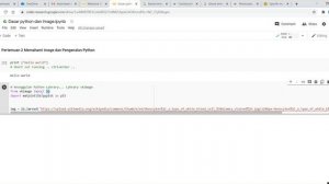 Pertemuan 2 Python dasar dan Image Propertis