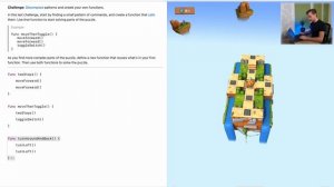 Swift Playgrounds на русском, function 1-7 Treasure Hunt