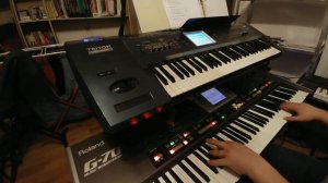 Flames of love (Roland G70, Korg Triton Extreme)