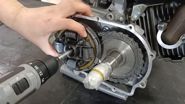 Как установить понижающий редуктор на двигатель Lifan смотреть онлайн