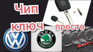 Прописка чип id48 концерна VAG шкода, ауди, фольц