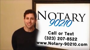Mobile Notary Beverly Hills 323-207-8522 Beverly Hills Notary 90210