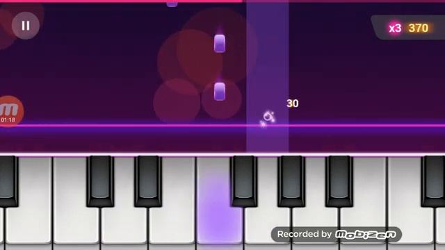 Piano. Играем самое лёгкое произведение.