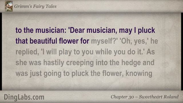 Sweetheart Roland - Grimm's Fairy Tales by the Brothers Grimm - 30 смотреть онлайн