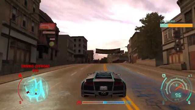 Redwood Tunnel Need For Speed 12 undercover 2008