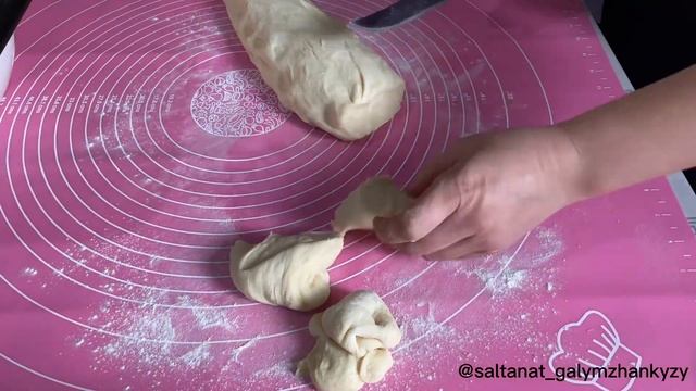 Булочки со сгущенкой. Булочки на молоке. Жұмсақ булочки