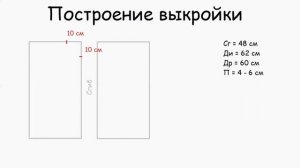 ПОСТРОЕНИЕ ТРИКОТАЖНОГО ДЖЕМПЕРА