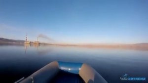 Видеообзор надувных  моторных лодок катамаранного типа Байкат (BaiKater) с надувным дном!