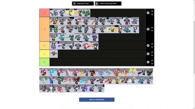 RevolatuF’s Roblox Critical Strike v5.7.5 Tier List смотреть онлайн