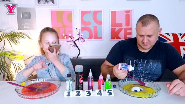 Что Же выберет Алиса Слайм Челлендж | Чао Юля смотреть онлайн