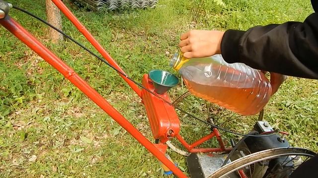 Косилка из бензопилы Урал /Конец проекта "питбайк из бензопилы" смотреть онлайн