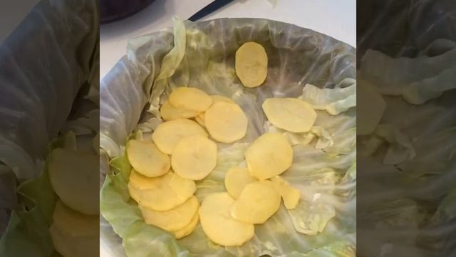 Капустный пирог в форме от Tupperware принцесса