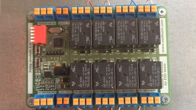 Обзор релейного модуля для умного дома и пр. ESD TEAM смотреть онлайн