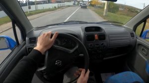 2001 Opel AGILA | 1.2 i 75 HP 110 Nm | manual | acceleration | #POV Virtual Test Drive #Ep.51