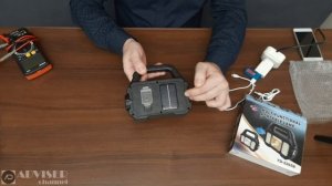 Крутой светодиодный фонарь на акумуляторе со светодиодной индикацией заряда, с функцией повербанка