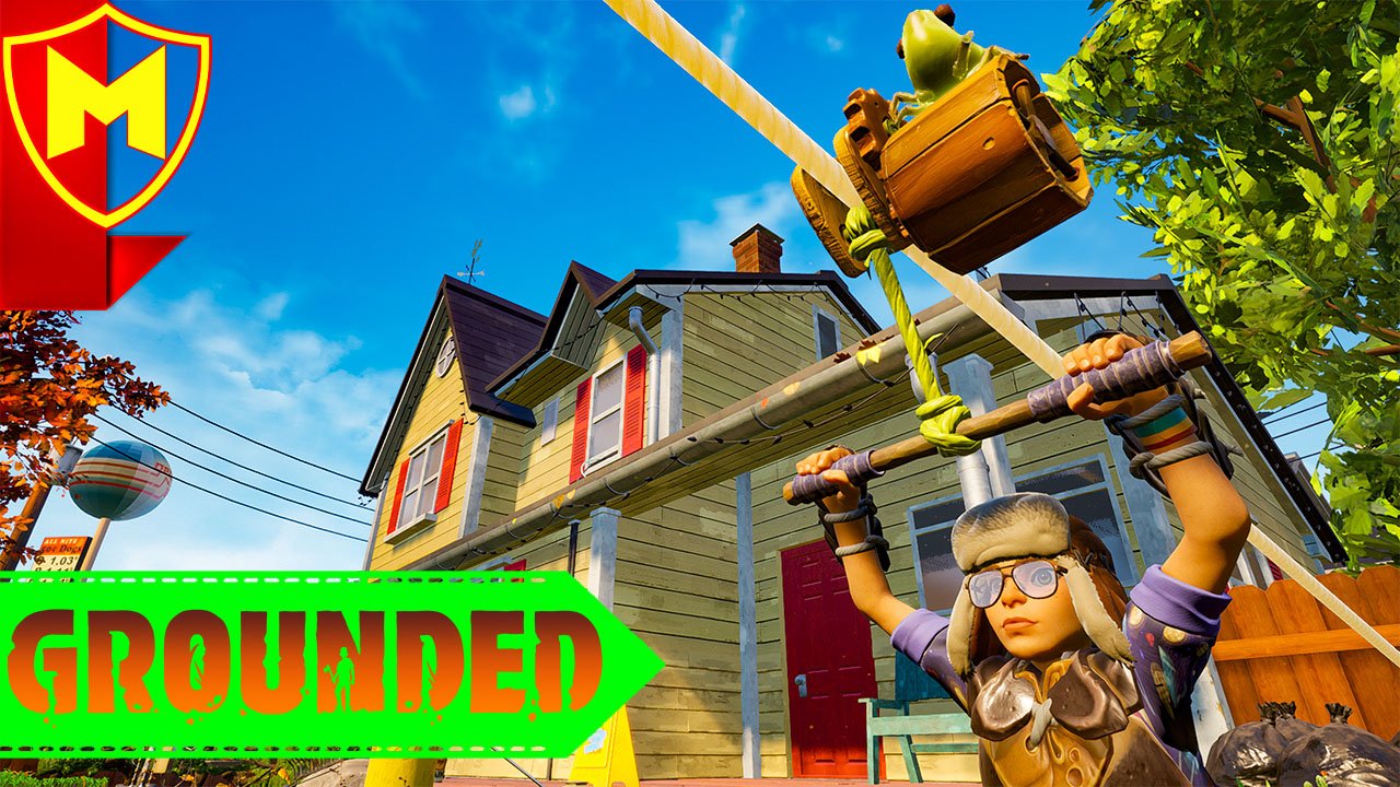 Grounded ➤ ПРАЗДНИЧНОЕ ОБНОВЛЕНИЕ / ГДЕ НАЙТИ УСТРОЙСТВО ЗИПЛАЙН / КАК ПОСТРОИТЬ КАНАТНУЮ ДОРОГУ