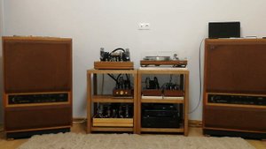 300b Emission Lab tube amplifier, Tannoy Super Red Monitor 15, Gustard x20 dac,Singxer SU-1
