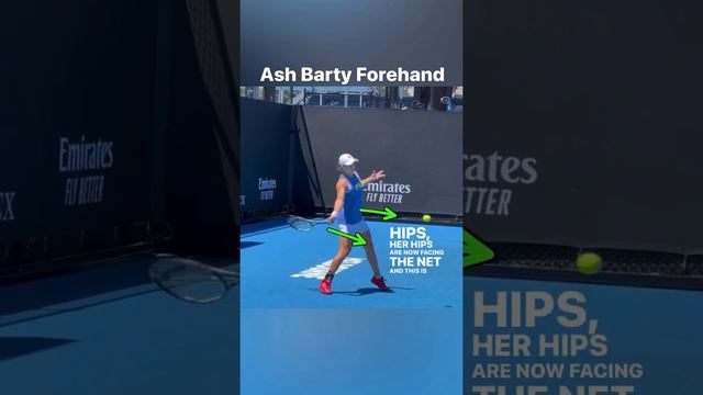 Ash Barty Forehand