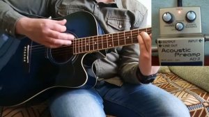 BOSS AD 2 Acoustic Preamp / Обзор крутого преампа для акустической гитары