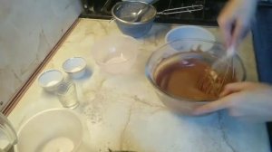 Шоколадный шифоновый бисквит на желтках