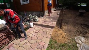 Как сделать мощение природным камнем самостоятельно и сэкономить деньги.