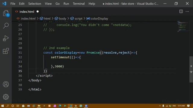 JavaScript Promises.