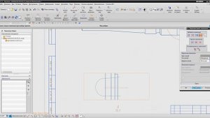 NX 7.5 Создание выносного вида. Изменение границы выносного вида. Border of detail view
