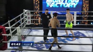 Muaythai Factory Кемерово 12.11.21 Мазин Егор - Имангазалиев Асадула