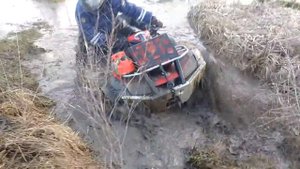 HONDA TRX 680 Царь лужа