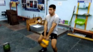 ОФП для гиревого спорта. Подрыв гири.