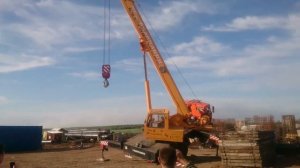 автокран галичанин провалилась опора