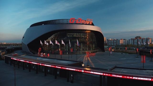 Аэросъемка| G Drive арена | Омск | Dji mini 2| 4K смотреть онлайн
