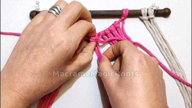 ? Rose Macrame Wall Hanging Tutorial | Macrame Pattern
