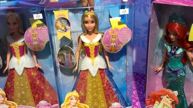 Кукла Disney Princess Спящая Красавица в платье, меняющем цвет! смотреть онлайн