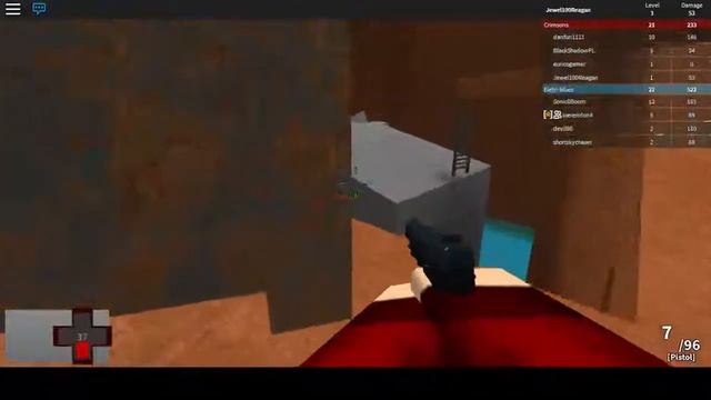 Playing in roblox in a gun game смотреть онлайн