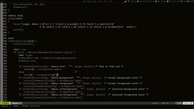 Fixing the dmenu xresources patch смотреть онлайн