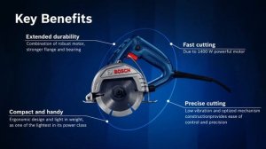 Bosch GDC 140 Marble Cutter / Tile Cutter