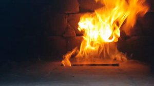 Помпейская печь с дожигом газов