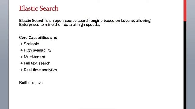 1.6 ElasticSearch Training - What is ElasticSearch