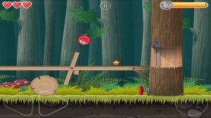 Red Ball 4 : Deep Forest - Level 25 - Walkthrough {Gameplay / HD}