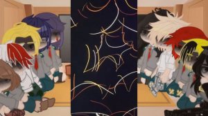 Bnha react to Villain Deku ✨😮 // Gacha club // Original AU // No ship🙂