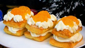 Как приготовить ЛЕНИВЫЕ пирожные за 20 минут. Пирожные МИЛЬФЕЙ, цыганка готовит.