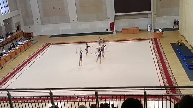 Турнир городского округа Самара по художественной гимнастике среди клубов 2023 Команда Аллегро 2011 смотреть онлайн