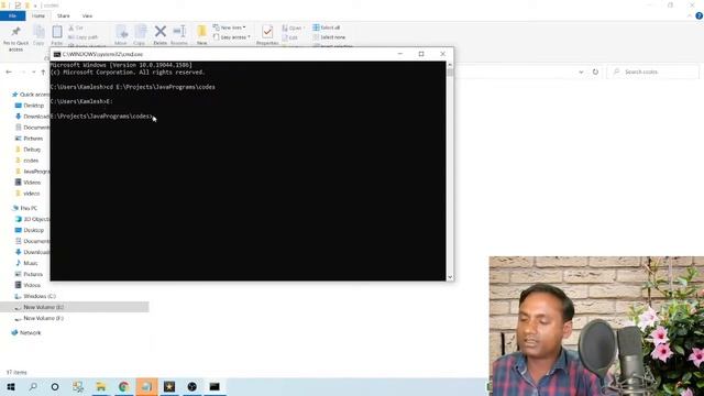 #2 How to run java program in command prompt : Java programming for beginners смотреть онлайн