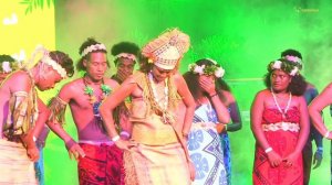 Sikaiana Cultural Contemporary Dance performance at the Salusalu Festival.