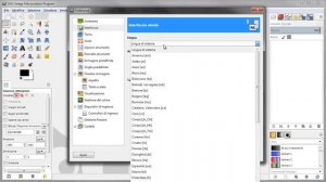 Come cambiare lingua a GIMP 2.8