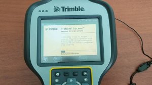 Подгрузка системы координат custom в контроллер Trimble TSC3 в ПО Trimble Access