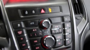 OPEL ASTRA J 2011 (панель приборов, момент запуска двигателя)